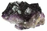 Deep Purple, Cubic Fluorite Cluster - Cave-In-Rock, Illinois #103827-4